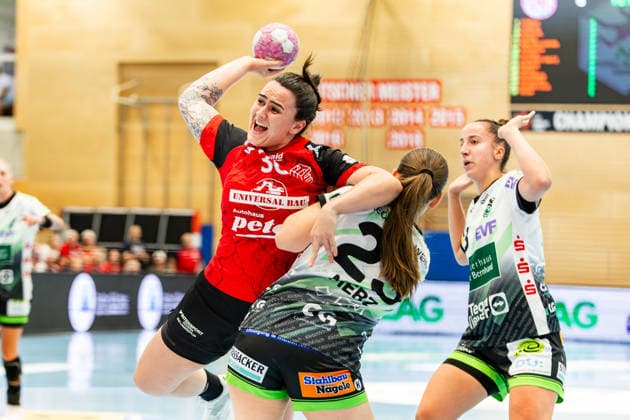 Handball, Women, HBF, Thüringer HC v Frisch Auf Göppingen
