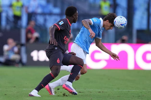 Lazio™s Romano Floriani Mussolini during the Serie A EniLive soccer match between Lazio and Milan at the Rome s Olympic stadium, Italy - Saturday September 12, 2026 - Soccer ( Photo by Alfredo Falcone LaPresse )  Copyright: xAlfredoxFalcone LaPressex