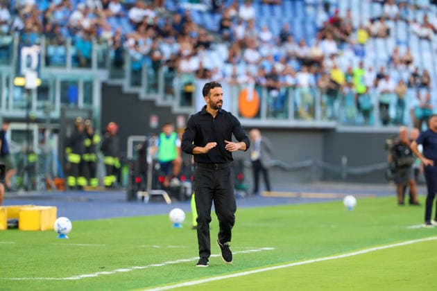 Serie A football match 2026 27 season: Lazio vs. Milan RÃ¹ben Amorim Head Coach of AC Milan During the football match on September 12, 2026 part of the 2026 27 Italian Serie A season played at the Stadio Olimpico in Rome between SS Lazio and FC Milan. Roma stadio Olimpico Lazio ITALIA Copyright: xFABIOxSASSOxFabioxSassox Lazio Milan2026_09_12Fabio Sasso6536