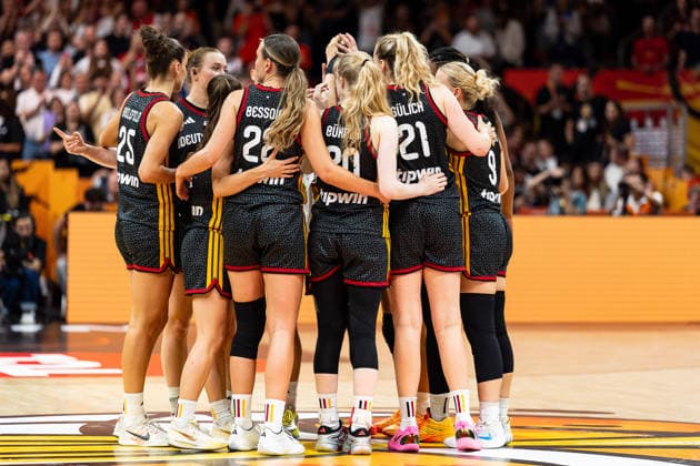 German Team Disappoints: Disappointment After Loss, GER, France vs. Germany, Basketball, 2026 FIBA Women s World Cup, Semifinals, September 12, 2026, GER, France vs. Germany, Basketball, 2026 FIBA Women s World Cup, Semifinal, September 12, 2026, Berlin Copyright: xEibner-Pressefoto MaxxVincenx EP_MVN