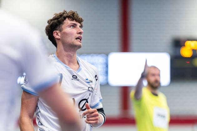 Krischa Leis, TSV Bayer Dormagen, September 7, 2026, GER, TuS N Luebbecke vs. TSV Bayer Dormagen, Handball, 2nd Bundesliga, Matchday 3, 2026–2027 Season, September 12, 2026 GER, TuS N Luebbecke vs. TSV Bayer Dormagen, Handball, 2nd Bundesliga, Matchday 3, 2026–2027 season, September 12, 2026 Luebbecke Copyright: xEibner-Pressefoto JanxRollingerx EP_JSK