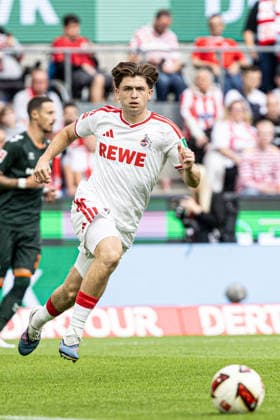 1.Bundesliga: 1. FC Köln - SV Werder Bremen; 12.09.2026 Mikey Moore (1. FC Köln, 47) 1.Fußball Bundesliga 3. Spieltag: 1. FC Köln - SV Werder Bremen; RheinEnergieStadion, Köln; 12.09.2026 DFL regulations prohibit any use of photographs as image sequences and or quasi video. *** 1 Bundesliga 1 FC Cologne SV Werder Bremen September 12, 2026 Mikey Moore 1 FC Cologne, 47 1 Soccer Bundesliga Matchday 3 1 FC Cologne SV Werder Bremen RheinEnergieStadion, Cologne, September 12, 2026. DFL regulations prohibit any use of photographs as image sequences and or quasi-video. Copyright: xBEAUTIFULxSPORTS Buriakovx