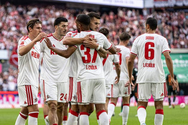 1.Bundesliga: 1. FC Köln - SV Werder Bremen; 12.09.2026 1. FC Köln bejubelt das Tor, 1:0 durch Linton Maina (1. FC Köln, 37) 1.Fußball Bundesliga 3. Spieltag: 1. FC Köln - SV Werder Bremen; RheinEnergieStadion, Köln; 12.09.2026 DFL regulations prohibit any use of photographs as image sequences and or quasi video. *** 1 Bundesliga 1 FC Cologne SV Werder Bremen September 12, 2026 1 FC Cologne celebrates the goal, 1–0 by Linton Maina 1 FC Cologne, 37 1 Soccer Bundesliga Matchday 3 1 FC Cologne SV Werder Bremen RheinEnergieStadion, Cologne September 12, 2026 DFL regulations prohibit any use of photographs as image sequences and or quasi-video Copyright: xBEAUTIFULxSPORTS Buriakovx