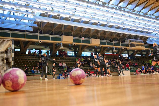 Warm-up, Scene, Charlottenburg Sports Hall, Fuechse Berlin, GER, Women s Handball Bundesliga 2, Fuechse Berlin vs. Rostocker HC Rostock Dolphins, 2026–27 Season, Matchday 3, September 12, 2026, GER, Women’s 2nd Handball Bundesliga, Fuechse Berlin vs. Rostocker HC Rostock Dolphins, 2026–27 Season, Matchday 3, September 12, 2026, Berlin Copyright: xClaudiusxRauch,xEibner-Pressefotox xClaudiusxRauchx EP_CRH