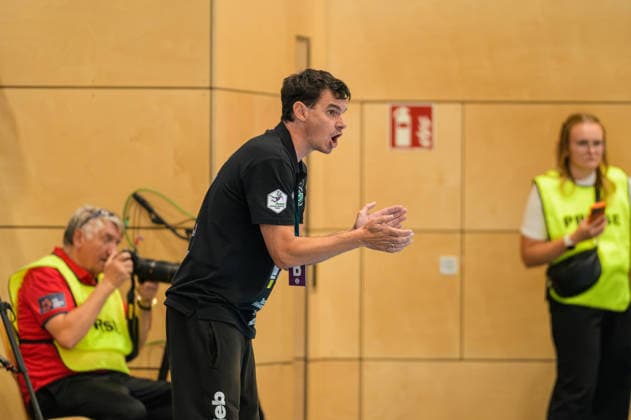 Nico Kiener, Frisch Auf Göppingen, Coach, GER, Thuringer HC vs. FRISCH AUF Göppingen, Handball, Alsco Women’s Handball Bundesliga, 2026–2027 Season, Matchday 3, Saturday, 6:00 p.m., September 12, 2026, GER, Thuringer HC vs. FRISCH AUF Göppingen, Handball, Alsco Women’s Handball Bundesliga, 2026–2027 season, Matchday 3, Saturday, 6:00 PM, September 12, 2026, Bad Langensalza Copyright: xMartinxHerbstx