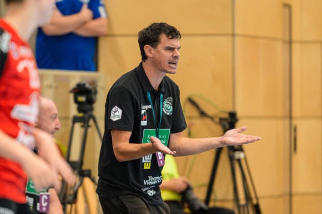Nico Kiener, Frisch Auf Göppingen, Coach, GER, Thuringer HC vs. FRISCH AUF Göppingen, Handball, Alsco Women’s Handball Bundesliga, 2026–2027 Season, Matchday 3, Saturday, 6:00 p.m., September 12, 2026, GER, Thuringer HC vs. FRISCH AUF Göppingen, Handball, Alsco Women’s Handball Bundesliga, 2026–2027 season, Matchday 3, Saturday, 6:00 PM, September 12, 2026, Bad Langensalza Copyright: xMartinxHerbstx