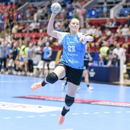 CSM BucureÈ™ti Vs OTP Group Buducnost - EHF Champions League Women 2026 27 Round 2 Hansen of CSM Bucuresti plays against OTP Group Buducnost during the EHF Champions League Women match at Sala Polivalenta in Bucharest, Romania, on September 12, 2026. Bucuresti Romania  Copyright: xStefanxPanaitescux originalFilename:panaitescu-notitle260912_npVSb.jpg