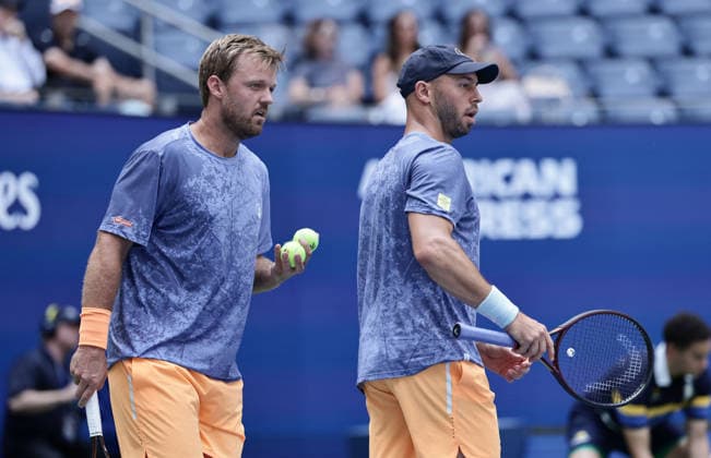Kevin Krawietz, Tim Puetz, Men s Doubles, US Open Championships, Billie Jean King National Tennis Center, Flushing Meadows, New York, USA Copyright: xJuergenxHasenkopfx