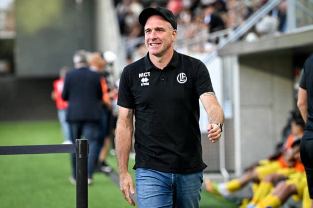 LUGANO, SWITZERLAND, SEPTEMBER 12: Lugano head coach Mattia Croci Torti during the Swiss Super League soccer match between FC Lugano and Young Boys at the AIL Arena on September 12, 2026, in Lugano, Switzerland (Lugano, Ticino, Switzerland) Copyright: xJustPictures.ch AndreaxBrancax jp-en-EuSpIm-AB_12092026_7056
