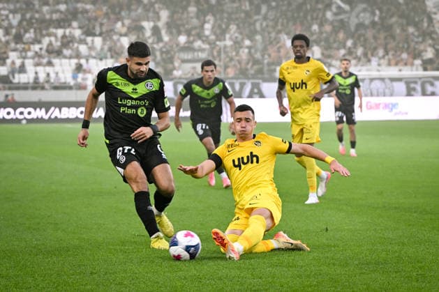 Football, Switzerland, FC Lugano – BSC Young Boys Bern