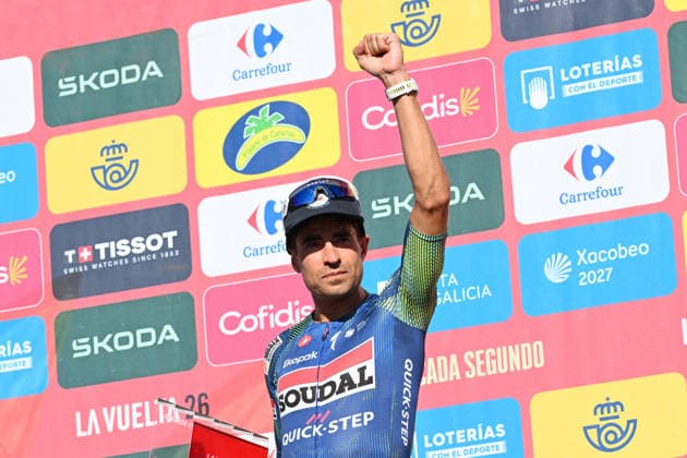 12-09-2026 Vuelta A Espana; Tappa 20 La Calahorra - Collado Del Alguacil; 2026, Soudal - Quick Step; Landa Meana, Mikel; Collado Del Alguacil; 