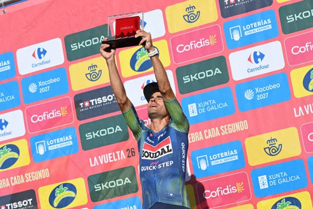 12-09-2026 Vuelta A Espana; Tappa 20 La Calahorra - Collado Del Alguacil; 2026, Soudal - Quick Step; Landa Meana, Mikel; Collado Del Alguacil; 