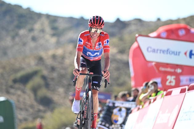 12-09-2026 Vuelta A Espana; Tappa 20 La Calahorra - Collado Del Alguacil; 2026, Movistar; Mas, Enric; Collado Del Alguacil; 