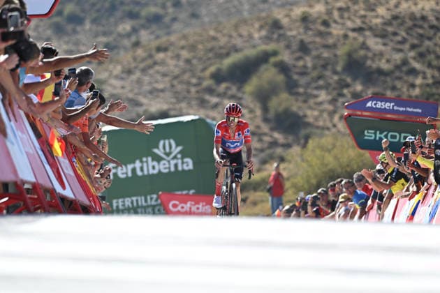 12-09-2026 Vuelta A Espana; Tappa 20 La Calahorra - Collado Del Alguacil; 2026, Movistar; Mas, Enric; Collado Del Alguacil; 