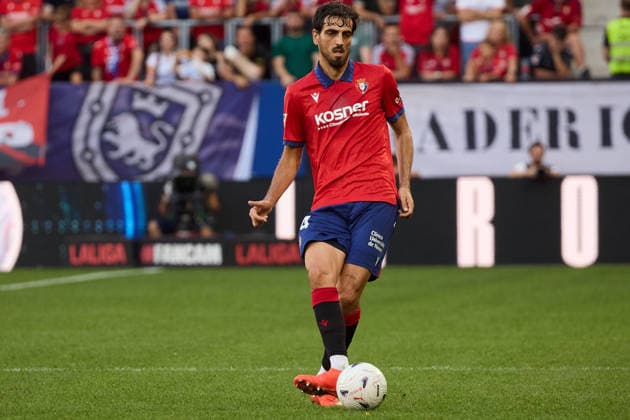 LaLiga EA Sports 2026–27 CA Osasuna vs. RCD Espanyol Alejandro Catena 24 OSA in action during the LaLiga EA Sports match between CA Osasuna and RCD Espanyol played at El Sadar in Pamplona. Credit: Inigo Alzugaray, Agencia LOF, Pamplona. LaLiga EAports 2026–27 CA Osasuna vs. RCD Espanyol Copyright: xCredit:xInigoxAlzugarayx xAgencix