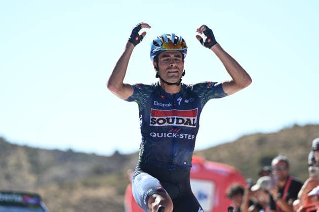Cycling, Vuelta a España, Stage 20, Stage winner Mikel Landa