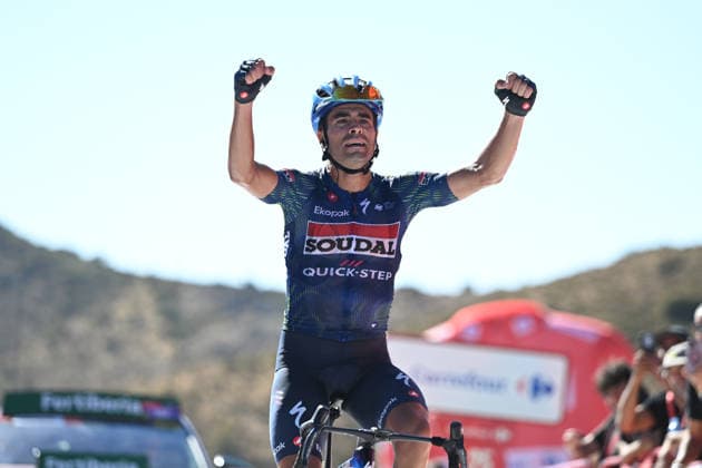 12-09-2026 Vuelta A Espana; Tappa 20 La Calahorra - Collado Del Alguacil; 2026, Soudal - Quick Step; Landa Meana, Mikel; Collado Del Alguacil; 