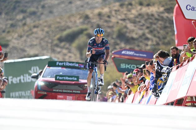 12-09-2026 Vuelta A Espana; Tappa 20 La Calahorra - Collado Del Alguacil; 2026, Soudal - Quick Step; Landa Meana, Mikel; Collado Del Alguacil; 