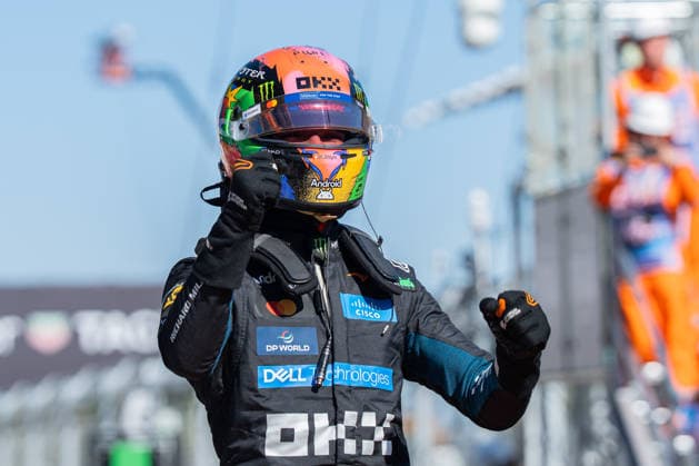 Lando Norris (McLaren Mastercard F1 Team, 01) nach dem Gewinn der Pole Position, Qualifying, Gestik, Emotionen, Mimik, Grosser Preis von Spanien, Motorsport, Formel 1, Saison 2026, 12.09.2026 Grosser Preis von Spanien, Motorsport, Formel 1, Saison 2026, 12.09.2026 Madrid *** Lando Norris, McLaren Mastercard F1 Team, 01 after winning pole position, qualifying, gestures, emotions, facial expressions, Spanish Grand Prix, motorsports, Formula 1, 2026 season, September 12, 2026 Spanish Grand Prix, Motorsports, Formula 1, 2026 Season, September 12, 2026 Madrid Copyright: xEibnerxPressefoto ChristianxLangx EP_CLG