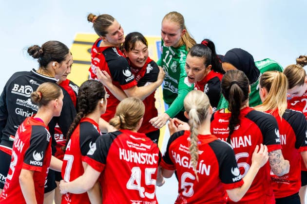 September 12, 2026, GER, Handball, Women, 2026–2027 Season, Alsco 1st Division, Matchday 3, Thüringer HC vs. Frisch Auf Goeppingen; Thüringer HC wins the home game against Frisch Auf Goeppingen; 99947 Bad Langensalza, Salza Hall, Mehrz Sports Hall, Thuringia, Germany