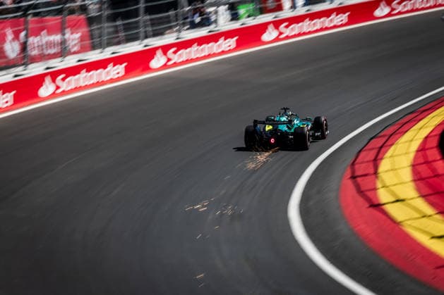 Madring, Madrid, Spain. 12.September.2026; Lance Stroll of Canada and Aston Martin Aramco F1 Team during qualifying Formula One Spanish Grand Prix  aflo_347328031 JayxHiranox