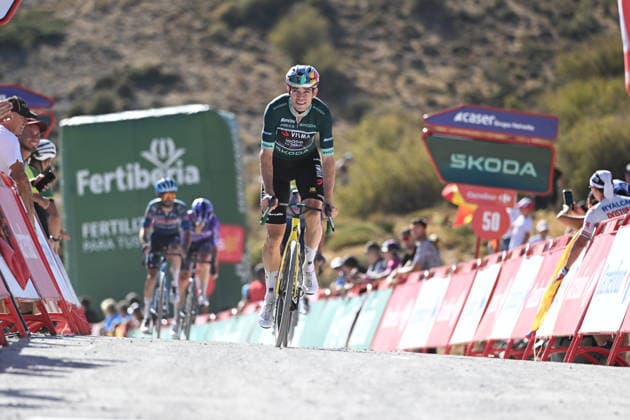 12-09-2026 Vuelta A Espana; Tappa 20 La Calahorra - Collado Del Alguacil; 2026, Visma - Lease A Bike; Van Aert, Wout; Collado Del Alguacil; 