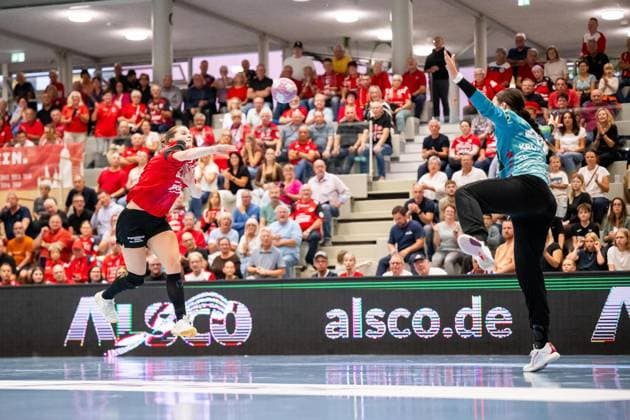 WOMEN S HANDBALL 2026–2027 3RD BUNDESLIGA, MATCHDAY 1: THC FRISCH AUF GÖPPINGEN ** FOR EDITORIAL PURPOSES ONLY ** EDITORIAL USE ONLY ** p 12 09 2026 Bad Langensalza Women’s Handball 1st Bundesliga Women’s Season 2026–2027 Salzhalle Matchday 3 Thüringer HC FRISCH AUF Göppingen in the photo by Teresa von Prittwitz 22 Thüringer HC Germany Thuringia Bad Langensalza Copyright SaschaxFromm Copyright: SaschaxFromm doc87kmo9muv008dj4lqgs ,EDITORIAL USE ONLY Copyright: SaschaxFromm