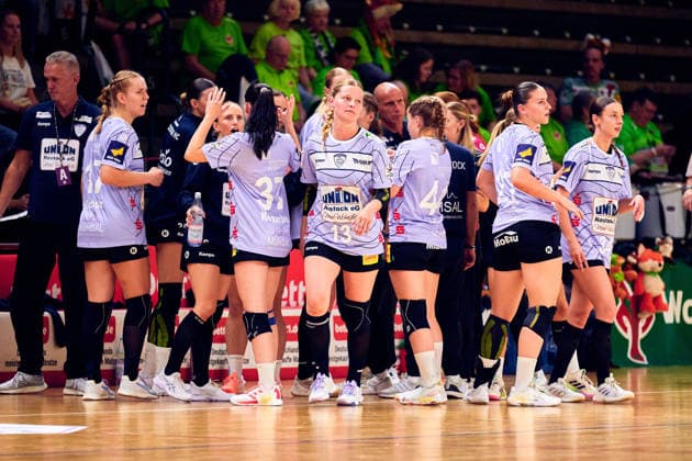 Rostocker HC, Team Photo, GER, Women s Handball Bundesliga 2, Fuechse Berlin vs. Rostocker HC Rostock Dolphins, 2026–27 Season, Matchday 3, September 12, 2026, GER, Women’s 2nd Handball Bundesliga, Füchse Berlin vs. Rostocker HC Rostock Dolphins, 2026–27 season, Matchday 3, September 12, 2026, Berlin Copyright: xClaudiusxRauch,xEibner-Pressefotox xClaudiusxRauchx EP_CRH