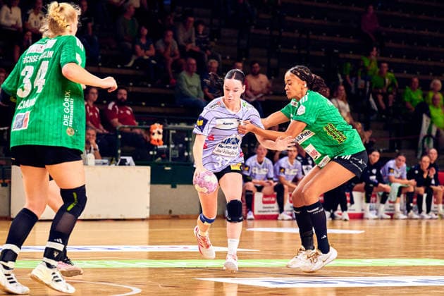 NEELE MARIA KONARSKE Rostock Dolphins, 37, GER, Women s Handball Bundesliga 2, Füchse Berlin vs. Rostocker HC Rostock Dolphins, 2026–27 season, Matchday 3, September 12, 2026, GER, Women’s Handball Bundesliga 2, Füchse Berlin vs. Rostocker HC Rostock Dolphins, 2026–27 season, Matchday 3, September 12, 2026, Berlin Copyright: xClaudiusxRauch,xEibner-Pressefotox xClaudiusxRauchx EP_CRH