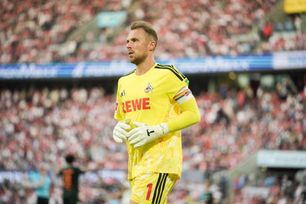 Deutschland: 1.Bundesliga 2026 2027 3. Spieltag, 1.FC Köln vs SV Werder Bremen, Samstag, 12.09.2026 RheinEnergieStadion (Köln, Nordrhein-Westfalen, Deutschland) Marvin Schwäbe (1. FC Köln, 1) *** Germany 1 Bundesliga 2026–2027, Matchday 3: 1. FC Köln vs. SV Werder Bremen, Saturday, September 12, 2026, RheinEnergieStadion, Cologne, North Rhine-Westphalia, Germany; Marvin Schwäbe, 1. FC Köln, 1 Copyright: xMerlexKölkingx