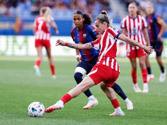 Football, women, Spain, FC Barcelona – Atlético Madrid