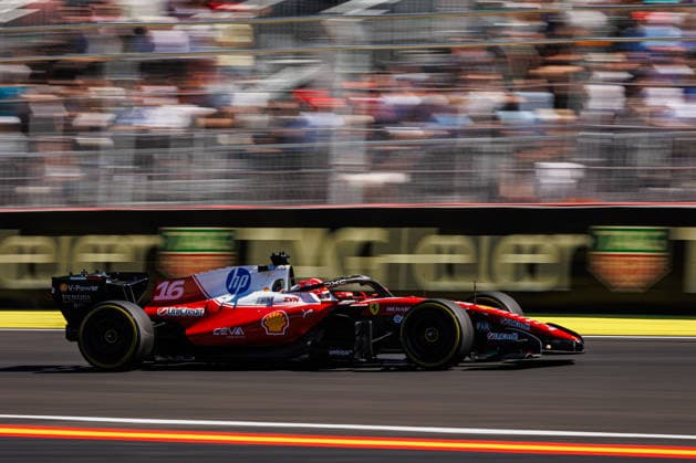 RECORD DATE NOT STATED 12th September 2026; Circuito de Madring, Madrid, Spain; Formula 1, Spanish Grand Prix, Qualifying day; Charles Leclerc (16) of Monaco and Scuderia Ferrari HP PabloxGuillen