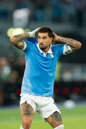 SS Lazio v AC Milan - Serie A Enilive Mattia Zaccagni of SS Lazio looks dejected during the Serie A Enilive match between SS Lazio and AC Milan at Olympic Stadium on September 12, 2026 in Rome, Italy Rome Olympic Stadium Lazio Italy Copyright: xGiuseppexMaffiax 20260912_193754_SerieA_Lazio-Milan_LIA03362