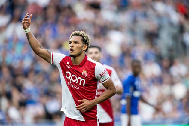 FOOTBALL: RC Strasbourg Alsace v AS Monaco Matchday 4 Ligue 1 McDonald s - 12 09 2026 Joie des joueurs de l equipe de As Monaco apres le but de Paris Brunner 29 (AS Monaco) StrasbourgFrance  Copyright: xx