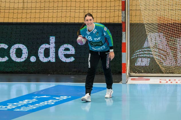 Natalia Krupa Frisch Auf Göppingen, 48 GER, Thuringer HC vs. FRISCH AUF Göppingen, Handball, Alsco Women s Handball Bundesliga, 2026–2027 Season, Matchday 3, Saturday, 6:00 p.m., September 12, 2026 GER, Thueringer HC vs. FRISCH AUF Göppingen, Handball, Alsco Women’s Handball Bundesliga, 2026–2027 season, Matchday 3, Saturday, 6:00 PM, September 12, 2026, Bad Langensalza Copyright: xMartinxHerbstx