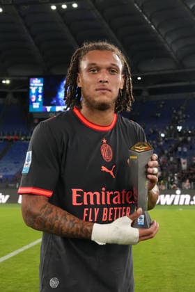 AC Milan s Diego Moreira player of the match during the Serie A EniLive soccer match between Lazio and Milan at the Rome s Olympic stadium, Italy - Saturday September 12, 2026 - Soccer ( Photo by Alfredo Falcone LaPresse )  Copyright: xAlfredoxFalcone LaPressex