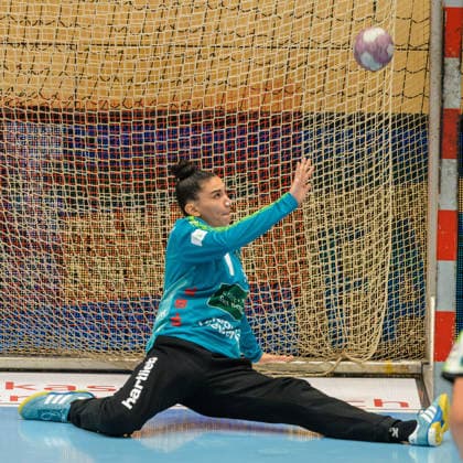 Mikaela Sobrinho Possatti Frisch Auf Göppingen, Matchday 1, GER, Thuringer HC vs. FRISCH AUF Göppingen, Handball, Alsco Women s Handball Bundesliga, 2026–2027 Season, Matchday 3, Saturday, 6:00 p.m., September 12, 2026 GER, Thueringer HC vs. FRISCH AUF Göppingen, Handball, Alsco Women’s Handball Bundesliga, 2026–2027 season, Matchday 3, Saturday, 6:00 p.m., September 12, 2026, Bad Langensalza Copyright: xMartinxHerbstx