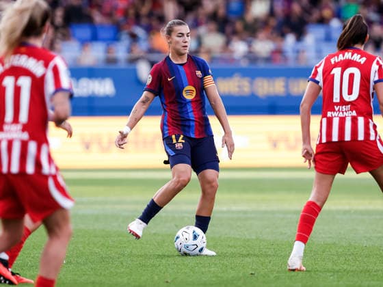 September 12, 2026, Sant Joan Despi, Barcelona, Spain: Patri Guijarro of FC Barcelona, Barca in action during the Spanish Women league, Liga F, football match played between FC Barcelona and Atletico de Madrid at Johan Cruyff Stadium on September 12, 2026 in Sant Joan Despi, Barcelona. Sant Joan Despi Spain - ZUMAa181 20260912_zaa_a181_214 Copyright: xJavierxBorregox