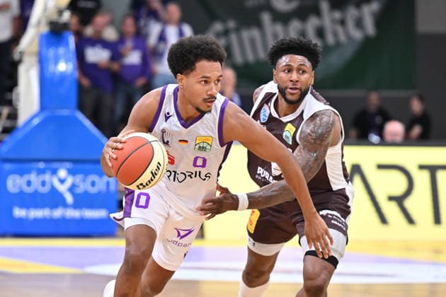 Basketball, BBL Cup, BG Göttingen v Syntainics MBC
