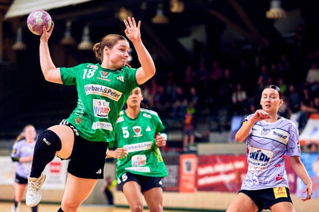 MOANA THELEMANN Fuechse Berlin, 18, GER, Women s Handball Bundesliga 2, Fuechse Berlin vs. Rostocker HC Rostock Dolphins, 2026–27 season, Matchday 3, September 12, 2026, GER, Women s Handball Bundesliga Division 2, Fuechse Berlin vs. Rostocker HC Rostock Dolphins, 2026–27 season, Matchday 3, September 12, 2026, Berlin Copyright: xClaudiusxRauch,xEibner-Pressefotox xClaudiusxRauchx EP_CRH