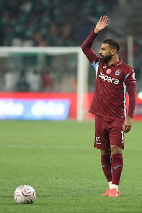 KONYA, TURKEY - SEPTEMBER 12: Mohamed Salah of Trabzonspor during the Turkish Super League 2026 27 match between Konyaspor and Trabzonspor at Medas Konya Buyuksehir Stadium on September 12, 2026 in Konya, Turkey. Konya Turkey Copyright: xSeskimphotox Konya-Trabzon-1209 (9)
