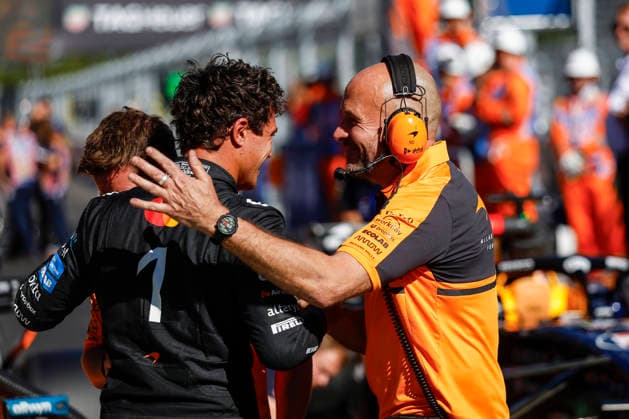 Madrid: Motorsport: FIA F1 Grand Prix of Spain, Formula 1 2026 on September, 12, 2026, (Photo by Hoch Zwei) 01 NORRIS Lando (gbr), McLaren F1 Team Madrid Spain *** Madrid Motorsport FIA F1 Grand Prix of Spain, Formula 1 2026 on September 12, 2026, Photo by Hoch Zwei 01 NORRIS Lando (GBR), McLaren F1 Team, Madrid, Spain