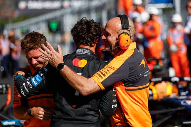 Madrid: Motorsport: FIA F1 Grand Prix of Spain, Formula 1 2026 on September, 12, 2026, (Photo by Hoch Zwei) 01 NORRIS Lando (gbr), McLaren F1 Team Madrid Spain *** Madrid Motorsport FIA F1 Grand Prix of Spain, Formula 1 2026 on September 12, 2026, Photo by Hoch Zwei 01 NORRIS Lando (GBR), McLaren F1 Team, Madrid, Spain