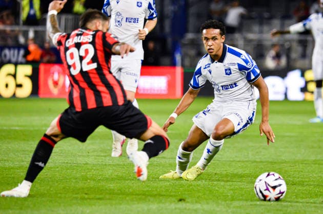 FOOTBALL : AJ Auxerre vs OGC Nice - Ligue 1 - JournÃ e 4 - 12 09 2026 Fredrik Oppegard (AJ Auxerre) AuxerreFrance  Copyright: xBaptistexAutissierx