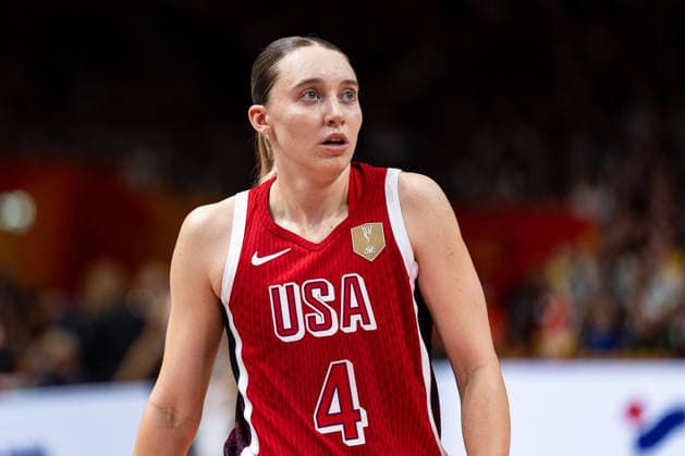 Paige Bueckers USA, 04 Single Image, Single Photo, Portrait, Cutout, GER, Spain vs. USA, Basketball, FIBA Women’s World Cup 2026, Semifinal, September 12, 2026, GER, Spain vs. USA, Basketball, FIBA Women s World Cup 2026, Semifinal, September 12, 2026, Berlin Copyright: xEibner-Pressefoto MaxxVincenx EP_MVN