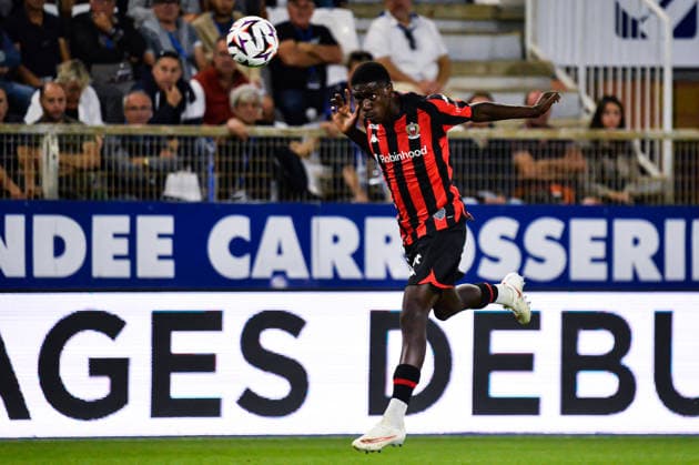 FOOTBALL : AJ Auxerre vs OGC Nice - Ligue 1 - JournÃ e 4 - 12 09 2026 Xavier Mandza (OGC Nice) AuxerreFrance  Copyright: xBaptistexAutissierx