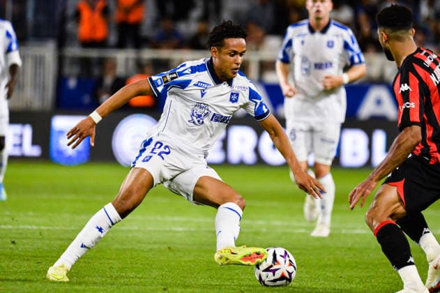 FOOTBALL : AJ Auxerre vs OGC Nice - Ligue 1 - JournÃ e 4 - 12 09 2026 Fredrik Oppegard (AJ Auxerre) AuxerreFrance  Copyright: xBaptistexAutissierx