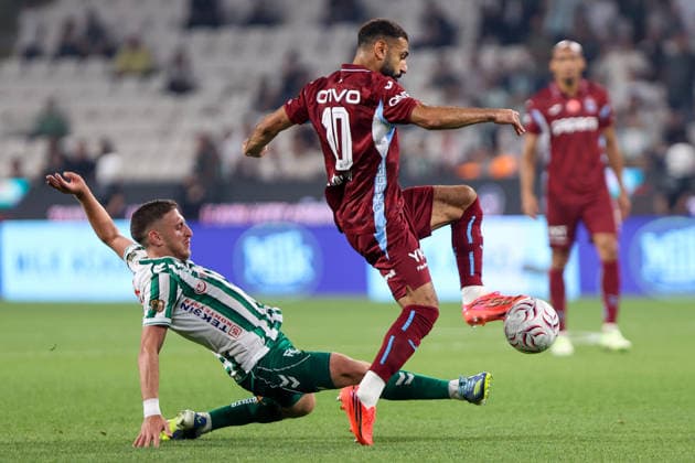TUMOSAN Konyaspor v Trabzonspor - Turkish Super Lig KONYA, TURKIYE - SEPTEMBER 6: Trabzonspor s Mohamed Salah in action during the Turkish Super Lig week 5 match between TUMOSAN Konyaspor and Trabzonspor at MEDAS Konya Metropolitan Stadium in Konya, Turkiye, on September 12, 2026. Serhat Cetinkaya Anadolu Konya Turkey. Editorial use only. Please get in touch for any other usage.  Copyright: x2026xAnadoluxSerhatxCetinkayax