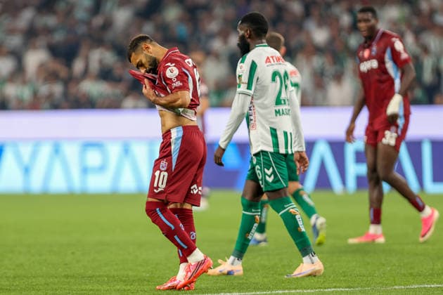 TUMOSAN Konyaspor v Trabzonspor - Turkish Super Lig KONYA, TURKIYE - SEPTEMBER 6: Trabzonspor s Mohamed Salah is seen during the Turkish Super Lig week 5 match between TUMOSAN Konyaspor and Trabzonspor at MEDAS Konya Metropolitan Stadium in Konya, Turkiye, on September 12, 2026. Serhat Çetinkaya Anadolu Konya Turkey. Editorial use only. Please get in touch for any other usage.  Copyright: x2026xAnadoluxSerhatxÃ‡etinkayax