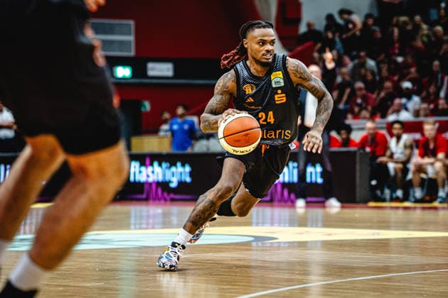 September 12, 2026, xhfmx, BBL Cup, Giessen 46ers vs. Chemnitz 99ers, Cobe Williams (Chemnitz 99ers), 24 Giessen
